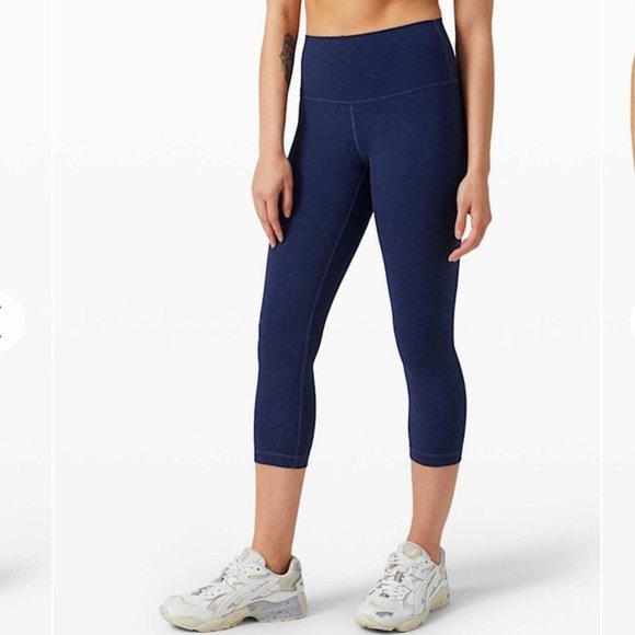 lululemon athletica Pants - Lululemon Wunder Under Crop 21” Spray